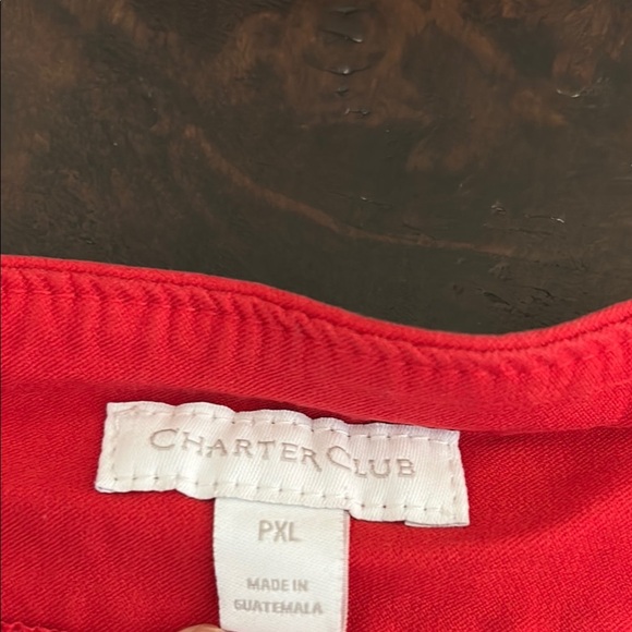 Charter Club Red Women's Skort - Picture 6 of 9